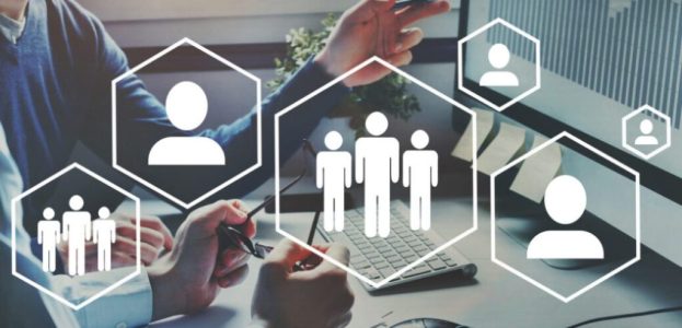 HR, human resource management and team-up concept HR, human resource management and team-up concept